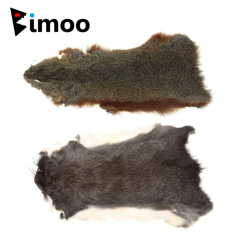 

Bimoo 1pcs Whole Squirrel Skin Fly Tying Hairs Furs Raw Dubbing Material for Zonkers Streamers Matukas or Strip Nymphs