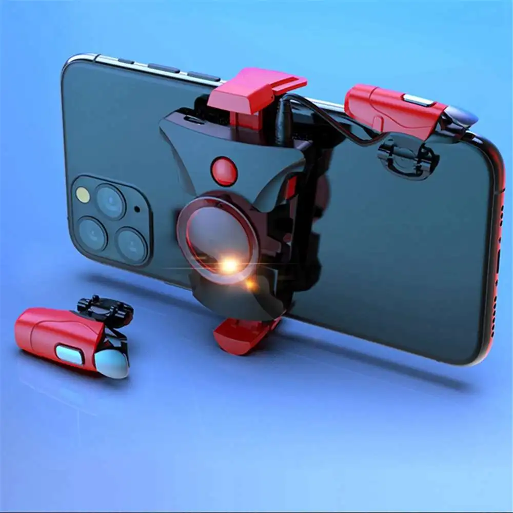  For iPhone 11 Pro for Huawei P30 Pro Gamepads Fast Trigger Shooter Controller PUBG Gaming Handle Ga