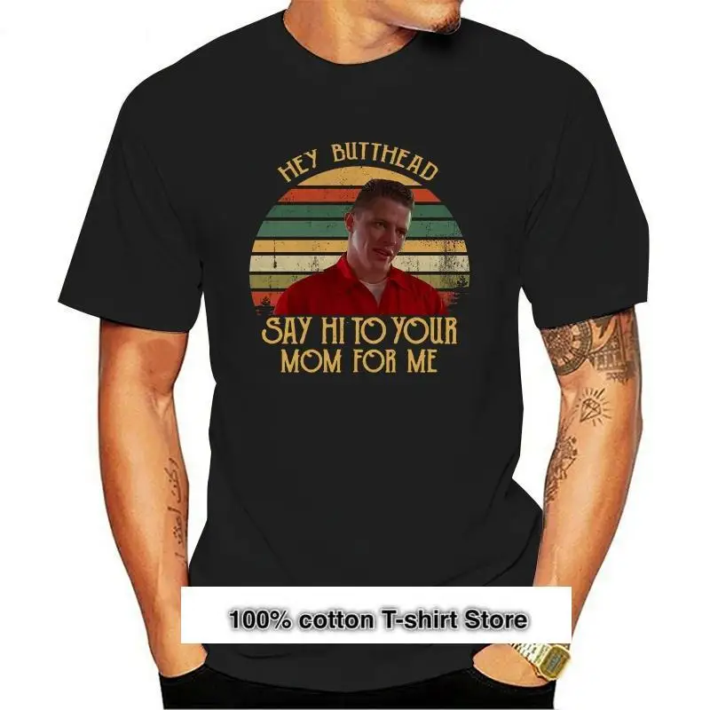 Camiseta Vintage Hey Butthead скажите мне привет своей маме Biff tanen Назад в будущее (2) | Мужская