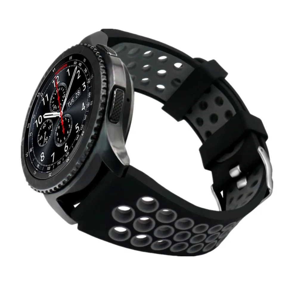 Ремешок gear S3 для samsung Galaxy watch 46 мм 22 мм ремешок для часов S 3 классический браслет correa huawei часы gt ремешок