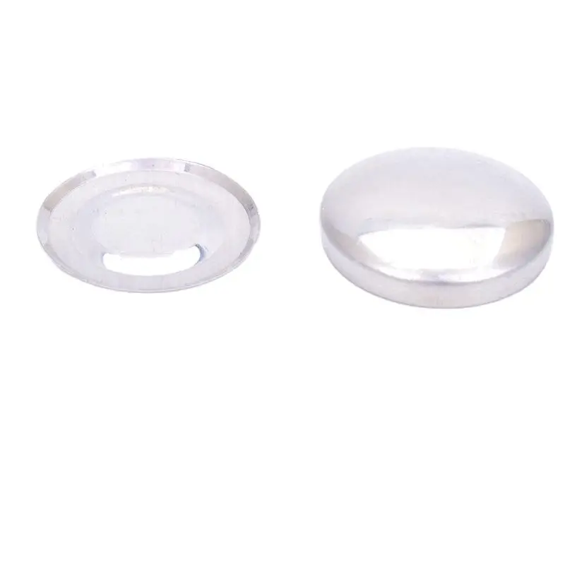 J-Covered Button 20 or 50Sets DIY Handmade Fabric Button Bread Shape Round Fabric Cover cloth button base Semi-finished Product 4