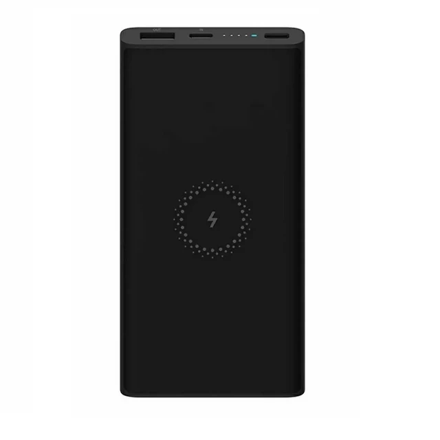 Xiaomi Mi Power Bank Portable Fast Charge Wireless Youth Edition 10000mAh External Battery Poverbank Mobile Charger Black