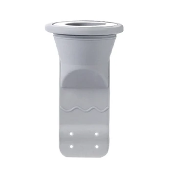 

Soft Silicone Balcony Cutable Bathroom Anti Mildew No Clogging Sink Drain Filter Flexible Home Kitchen Stopper Sewer Deodorant