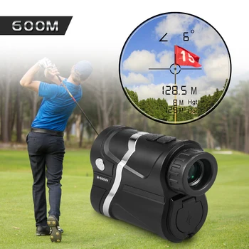 

USB Rechargeable Golf Rangefinder 600m Hunting Range Finder Distance Meter Angle Measuring Tool Monocular Telescope
