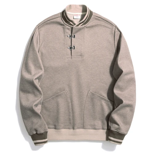 Coffee color SauceZhan, Толстая Толстовка, Ретро стиль, мужские толстовки, аниме, толстовки, мужские Толстовки, Толстовки, мужские - Цвет: Coffee color