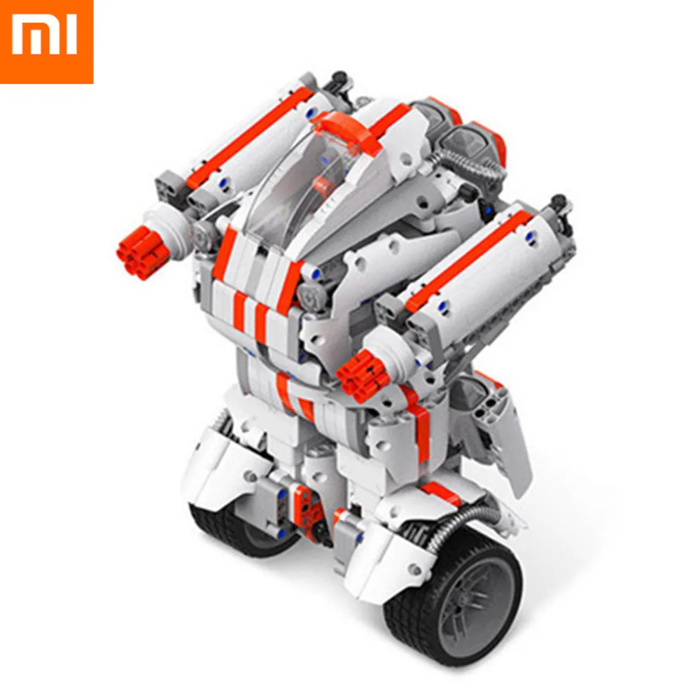 

Xiaomi MiTU 978pcs Building Block Robot Multi-variant Modeling Smart Splicing Self-balancing Modular Graphic Programming Toys