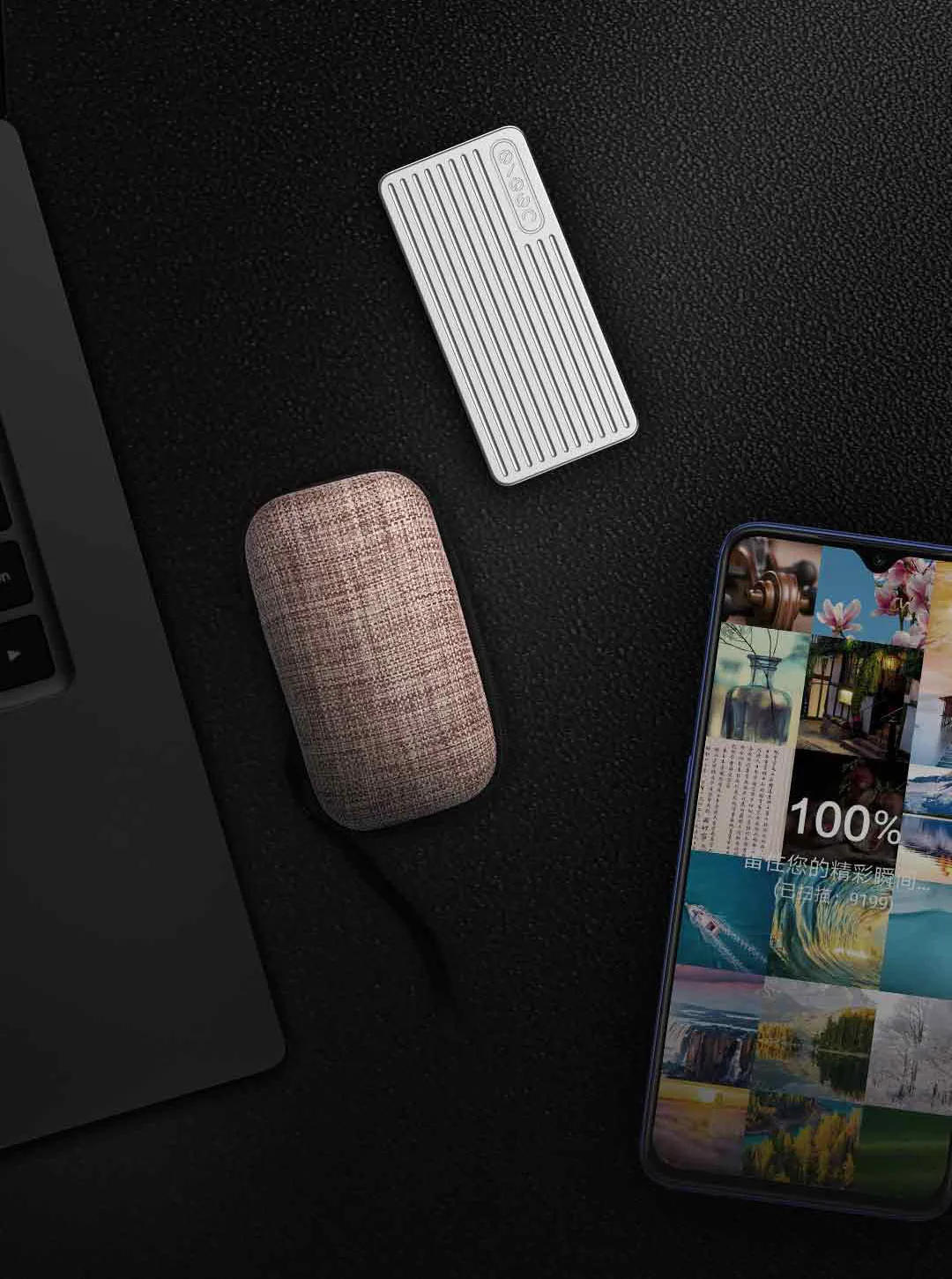 Xiaomi Youpin JESIS мобильный твердотельный накопитель PSSD по скорость передачи данных до 550 МБ/с. алюминиевого сплава Материал Smart app