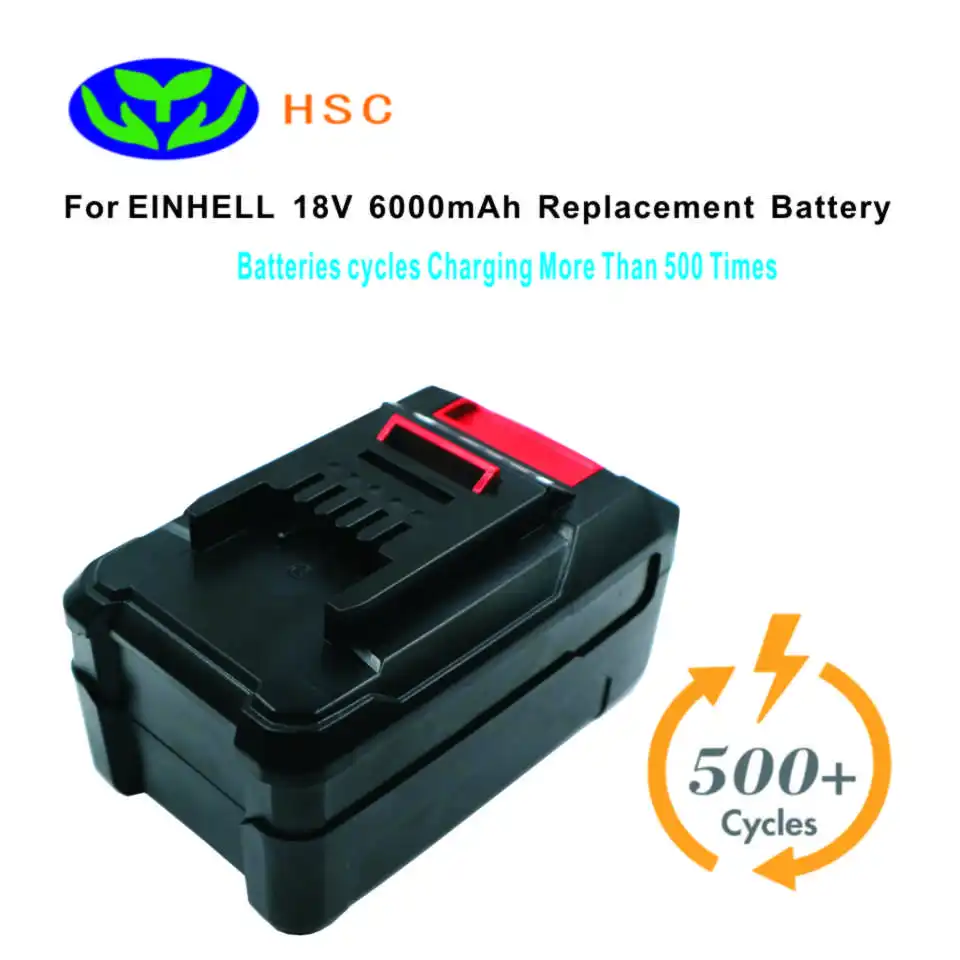 6.0Ah Батарея банк EIN18C2 Li-Ion Батарея 18V Замена для EINHELL 18V Батарея PXBP-300 PXBP-600 PX-BAT52