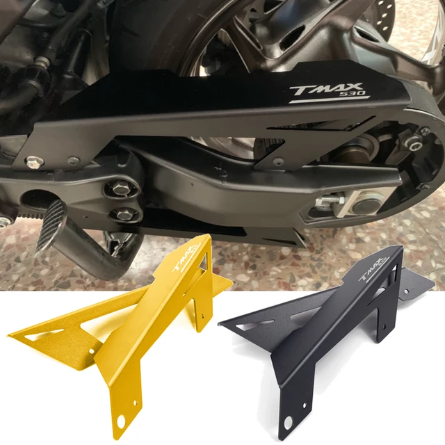 Copri Cinghia Protettiva In Alluminio Per TMAX 530 2017-2019 - Accessorio Moto Decorativo - Foto 9