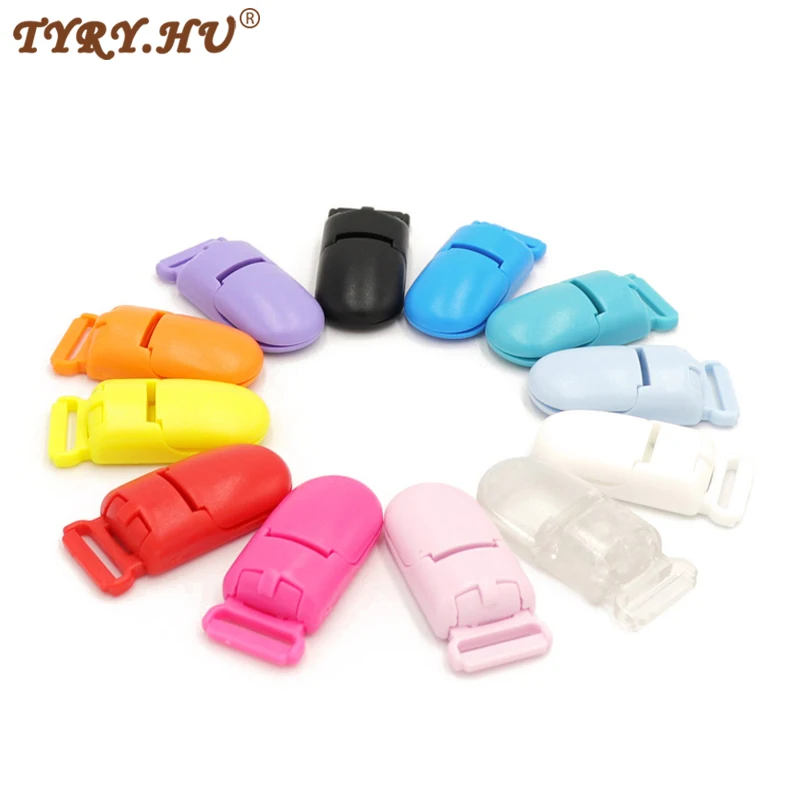 pacifier clip 10Pcs/set Plastic Baby Pacifier Clips Holder Soother Pacifier Infant Dummy Clips Accessories Clip Diy