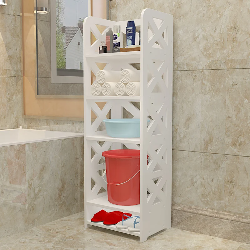 

Bathroom Shelf Bathroom Washbasin Washroom Washbasin Toilet Floor-standing Multi-layer Storage Rack Storage Rack