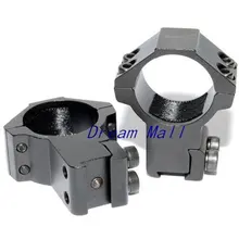 2 шт. средний профиль Пикатинни Вивер Quad Rail высокий профиль прицела крепления 30 мм кольца для 11 мм ласточкин хвост