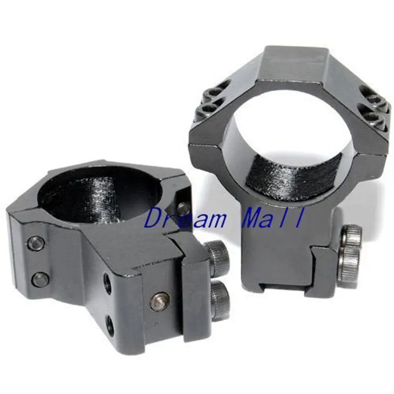 2 шт. средний профиль Picatinny Weaver Quad Rail High Profile Scope Mounts 30 мм кольца для 11 миллиметровой