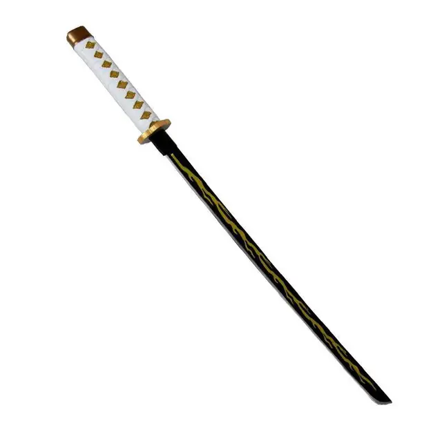 New Demon Slayer Sword Mini PU Knife Manga Demon Slayer PropTomioka Yoshio Cosplay Ninja Safe Katana Weapon Toys for Children 3