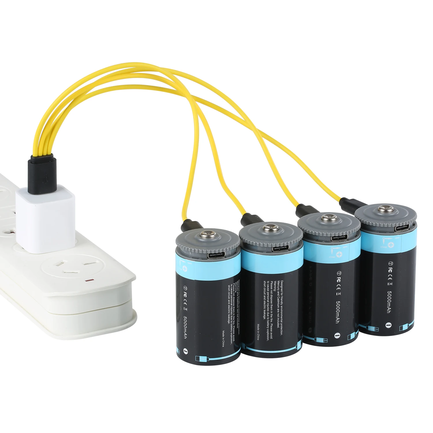 100% емкость GTF USB 1 5 В 7500mwh 5000 mahcharge литиевая аккумуляторная батарея двойная Тройная