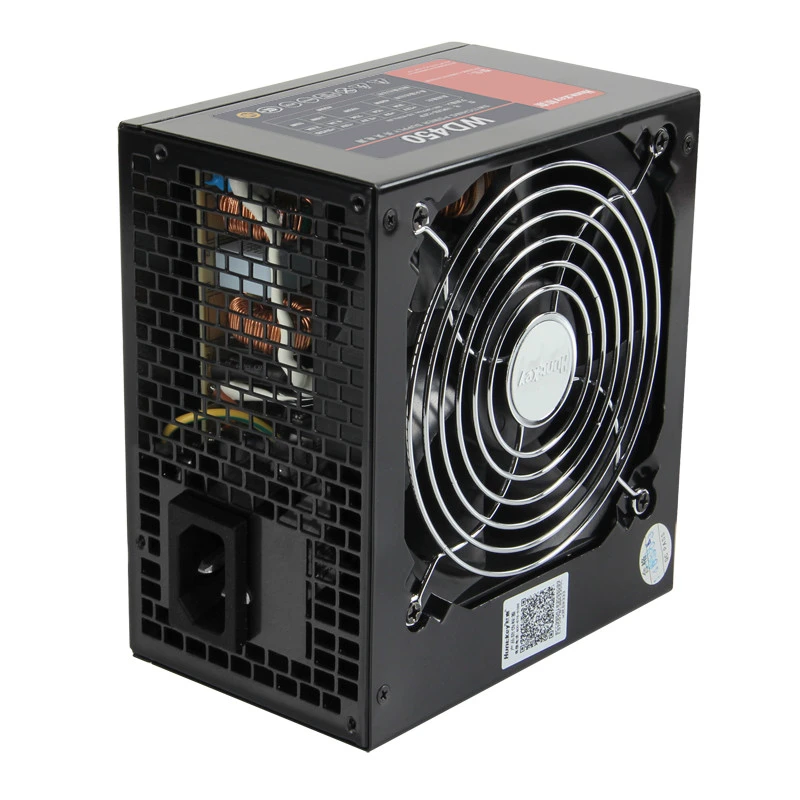 PSU для Huntkey WD450 широкая Безмолвная поддержка 1060GPU 450 Вт блок питания HK550-12FP