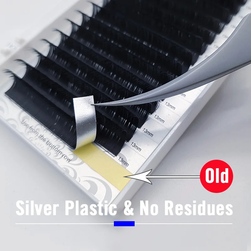 Ресницы натуральные матовые для наращивания Профессиональные Накладные ресницы