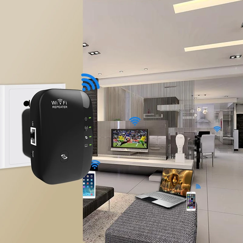Wifi ретранслятор/маршрутизатор/точка Acess AP 300 Мбит/с Wifi усилитель сигнала беспроводной усилитель сигнала расширитель 802.11n/B/G Wps(US Plug