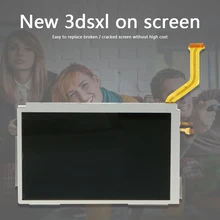 Pantalla de reemplazo de la pantalla LCD superior, pieza de reparación, elementos de juego ligeros para Nintendo New 3DS XL LL
