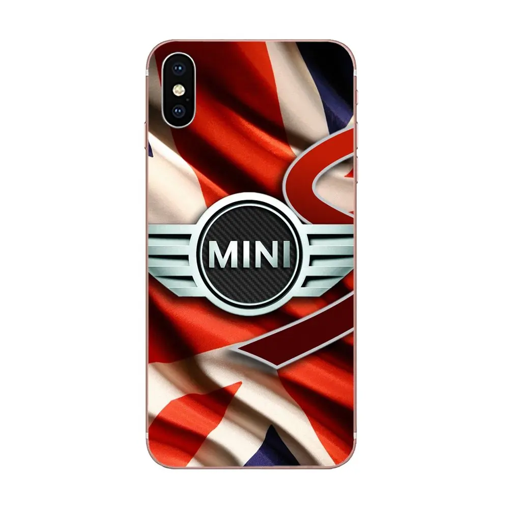 Для huawei P7 P8 P9 P10 P20 P30 Lite Mini Plus Pro ТПУ чехлы Mini Cooper черный красный Вдохновленный - Цвет: as picture