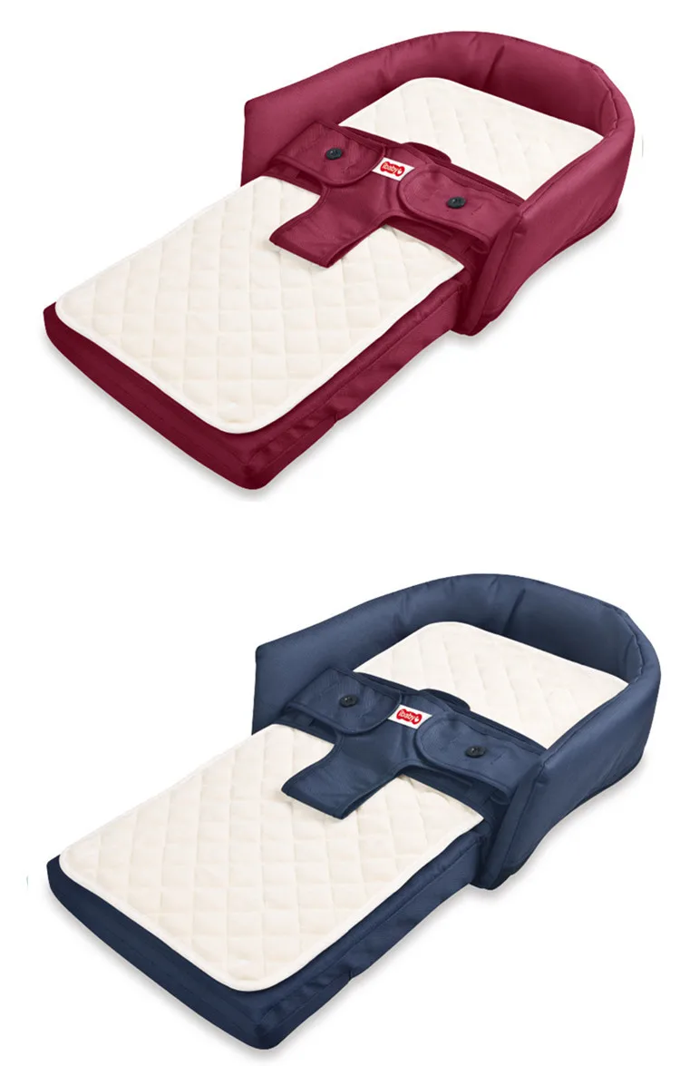 Foldable Baby Bed Travel Bassinet Functions As A Diaper Bag And Changing Station Baby Bag Newborn Carrier Infant folding crib