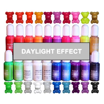 

Glowing in dark High Concentration Epoxy Pigment DIY Mold Making Accessories CLH@8