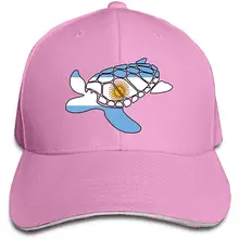 Мужская Женская Бейсболка с флагом Аргентины и морской черепахой