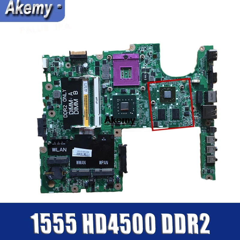 

High Quality C235M CN-0C235M Main Board Fit For Dell Studio 1555 Laptop Motherboard DA0FM8MB8E0 PM45 HD4500 DDR2