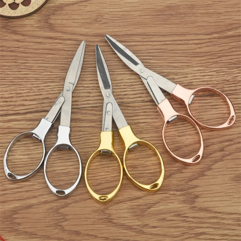 Нержавеющая сталь выдвижной 8 слово Винтаж ножницы швейная ткань резак вышивка