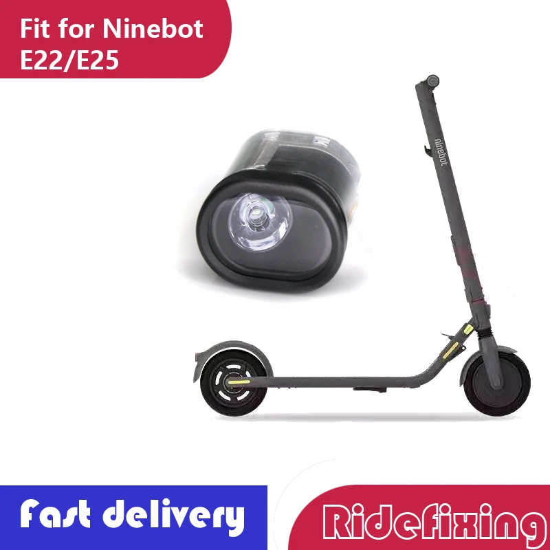 Ridefixing Ninebot E25/E22 Scooter Spare Parts Front LED light for