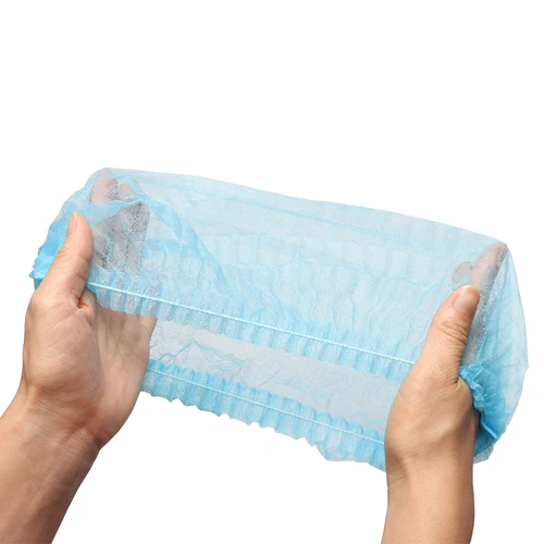 여성용 일회용 캡 샤워 투명 방수 모자, 주름 방진 모자, 목욕 보닛, 미용실 뷰티 도구, 100 개, 인기 3