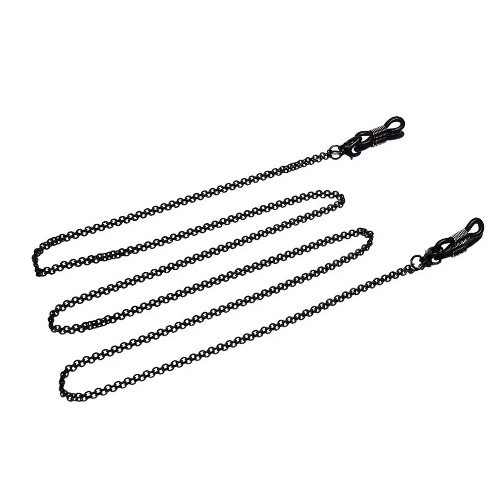 Elegant Stainless Steel Eyeglasses Chain - Retro Classic Design for Sunglasses or Reading Glasses, Available in 4 Colors