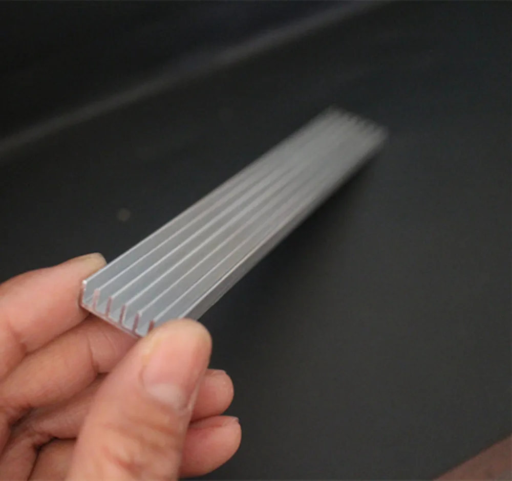 1pcs 150mm*20mm*6mm High Power LED Aluminum Heatsink for 1W 3W 5W LED Emitter Diodes Cooling Cooler