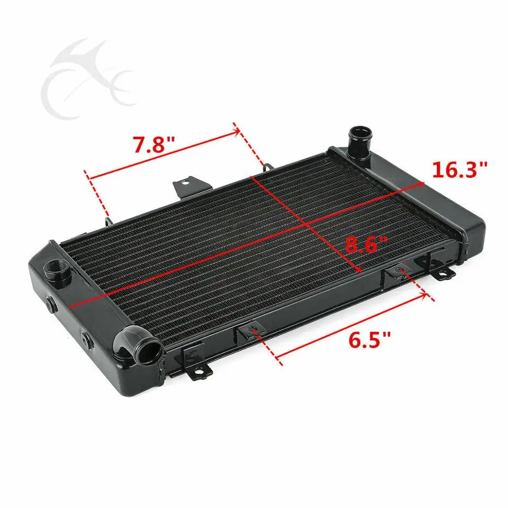 Мотоцикл, запчасть радиатор для Kawasaki ZRX1100 1996-2000 ZRX1200 2001-2008 02 03