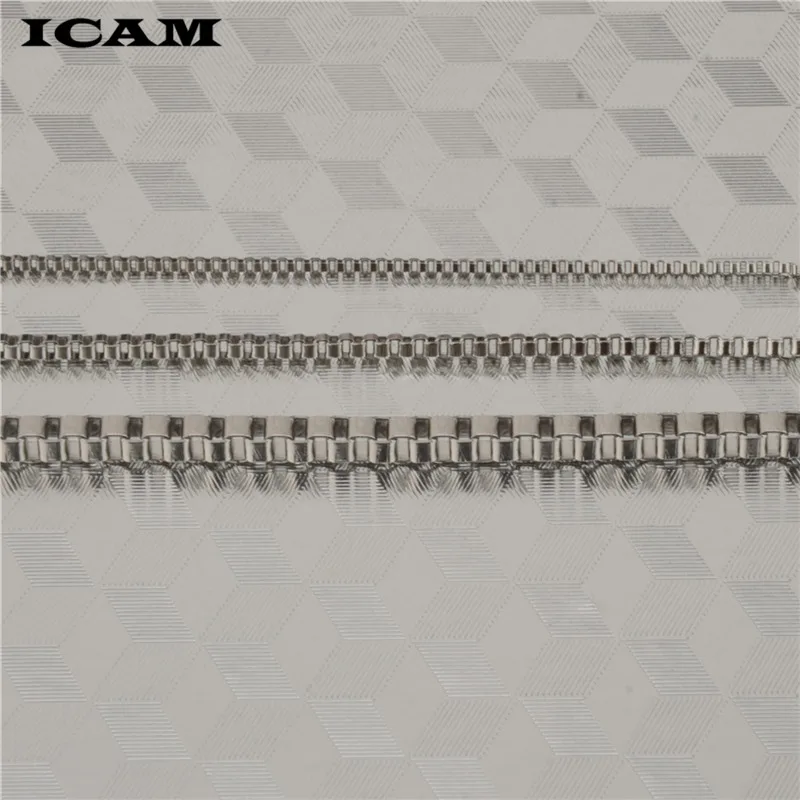 Ожерелье-чокер ICAM BOXCHAIN из нержавеющей стали | Украшения и аксессуары