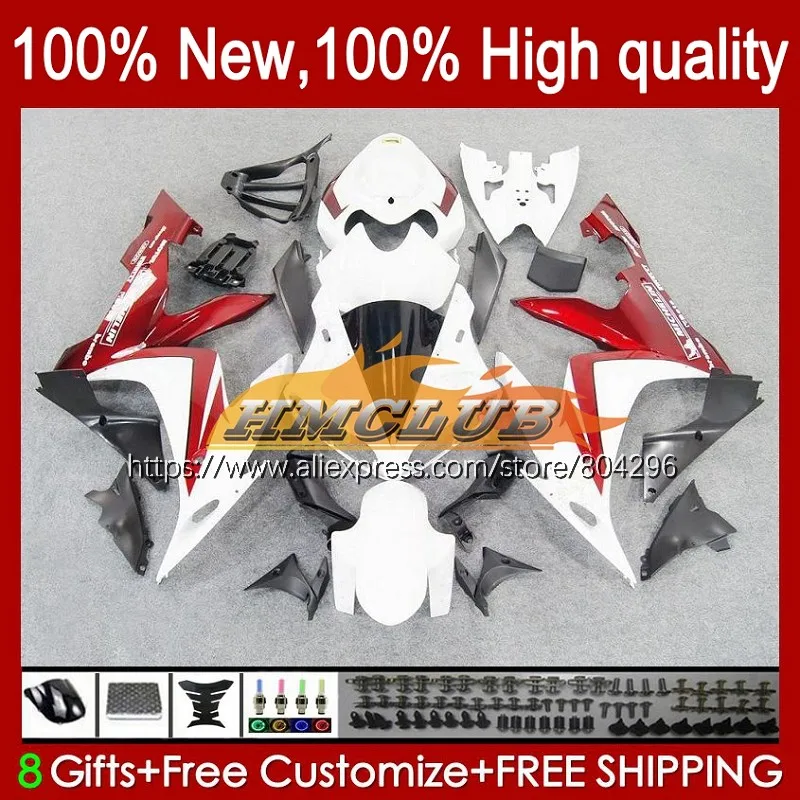 Корпус для YAMAHA YZF R 1 1000 CC 1000CC YZF-1000 красный белый YZFR1 61No.92 R1 YZF-R1 04 05 06 YZF1000 2004 2005 2006