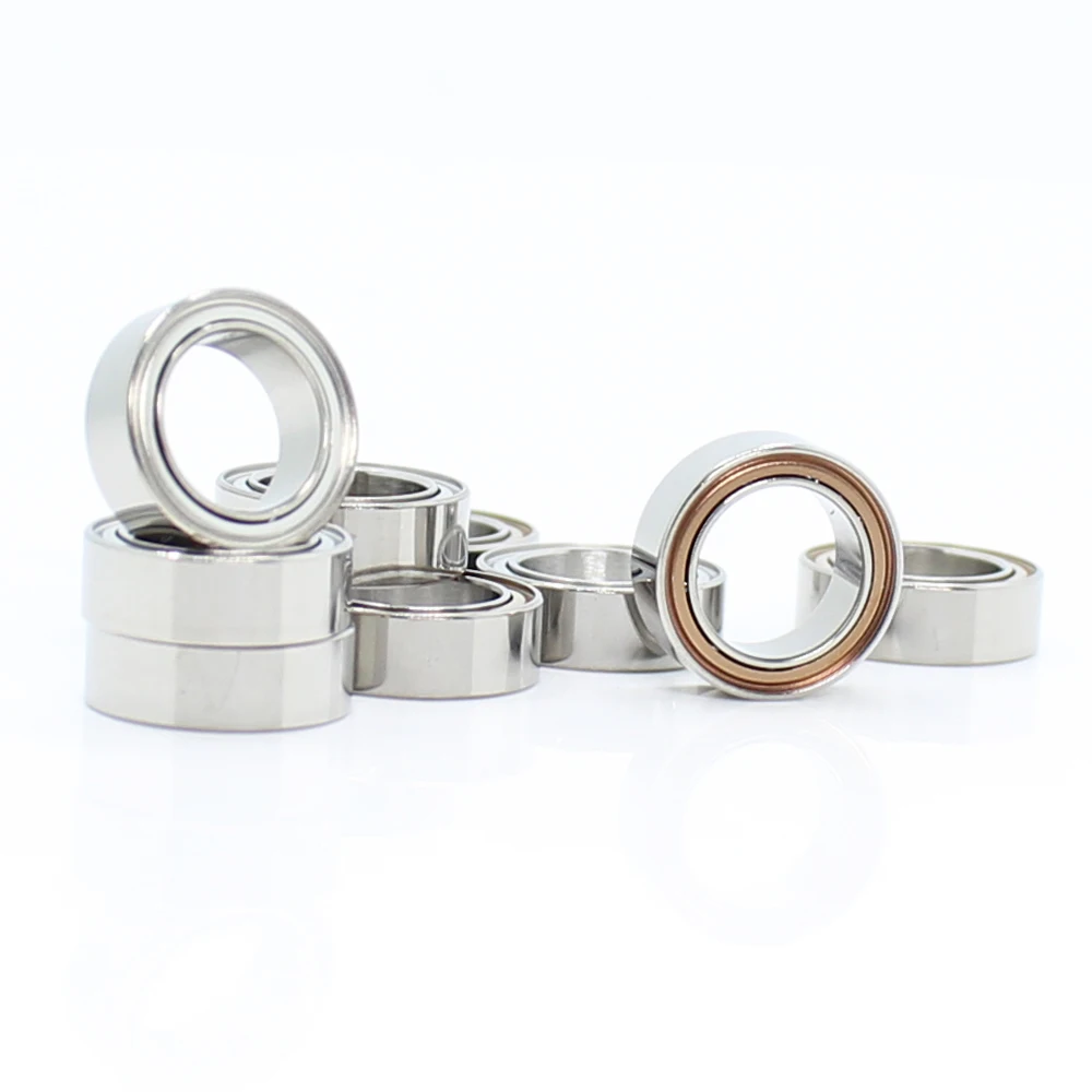 Rolamento de Motor com Blindagem Dupla R168zz Rolamentos de Esferas R168 z zz R168z com 10 Peças 6.35×9.525×3.175 mm