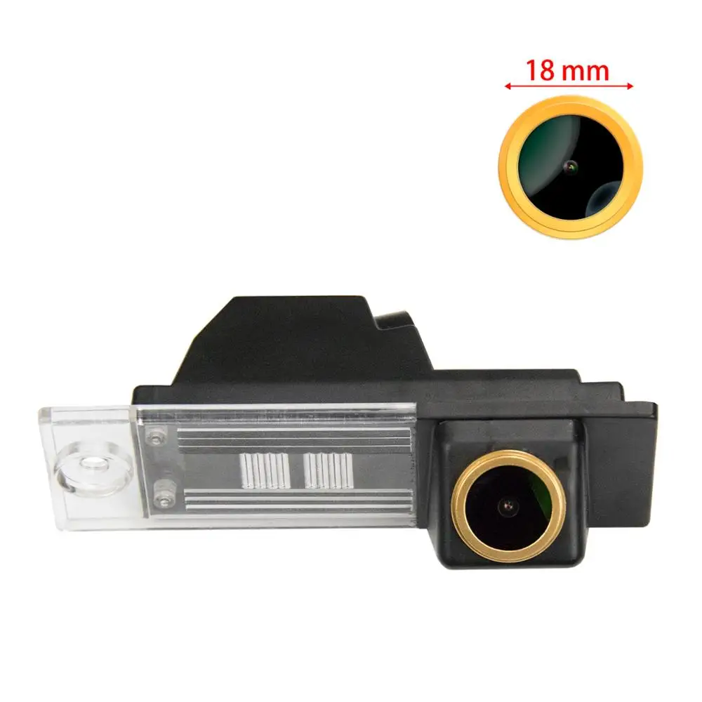 

Freezzmi Golden HD Car Rear View Backup Camera for Hyundai Tucson /Tucson IX35 Tucson IX/TL MK3 Kia Rio 4 YB 2017 2018 K2 Cross