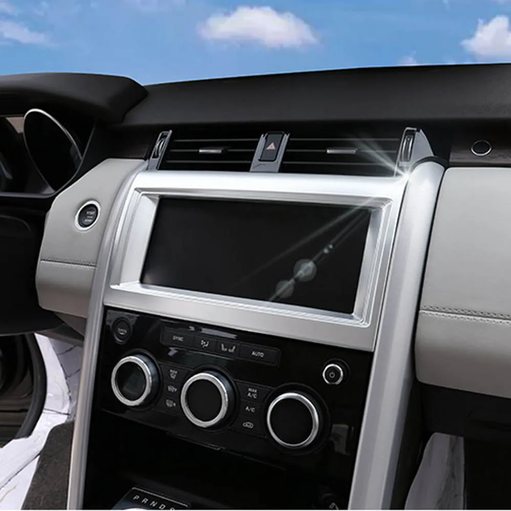 Console Dashboard Gps Video Screen Decorative Sticker Cover Trim For ...