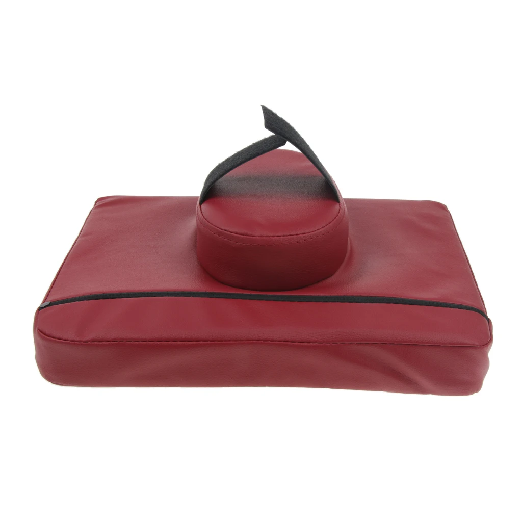 Подушка-подголовник-подушка для лица, складной массажный стол, кровать-губка + чехол из искусственной кожи