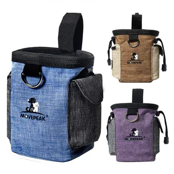 

Outdoor Portable Training Dog Snack Bag Oxford Cloth Puppy Snack Reward Waist Bag Free Folding Bowl Pet Supplies