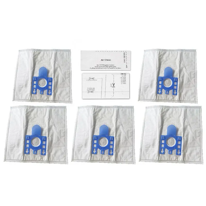 

5Pcs Vacuum Bag + 1 Set Filter for MIELE CAT and DOG TT5000 S8310 GN G&N HOOVER