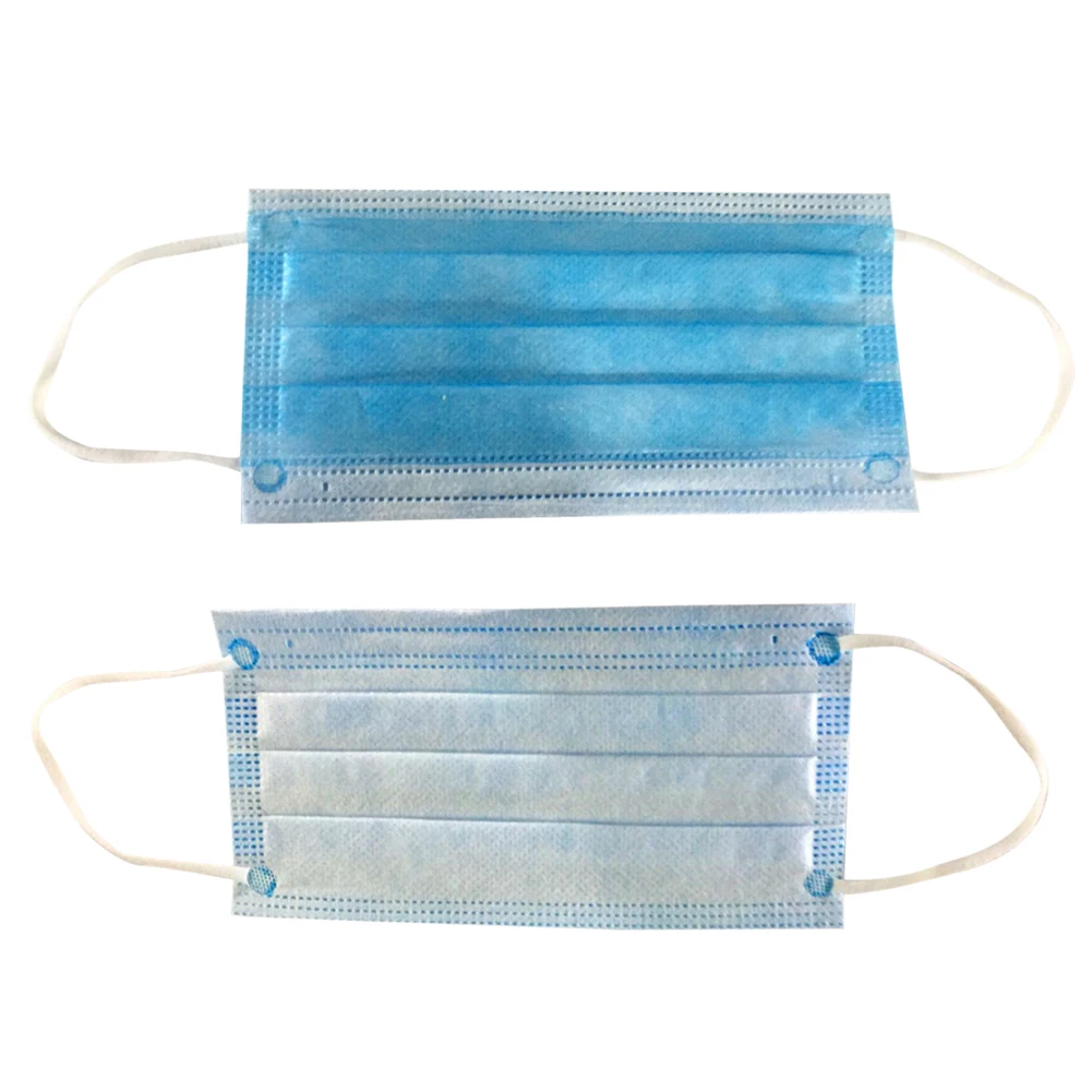 

50pcs/set Regular Mouth Nose Covers for skin friendly non-woven fabric 3 layers protection for kids and adults healthy care