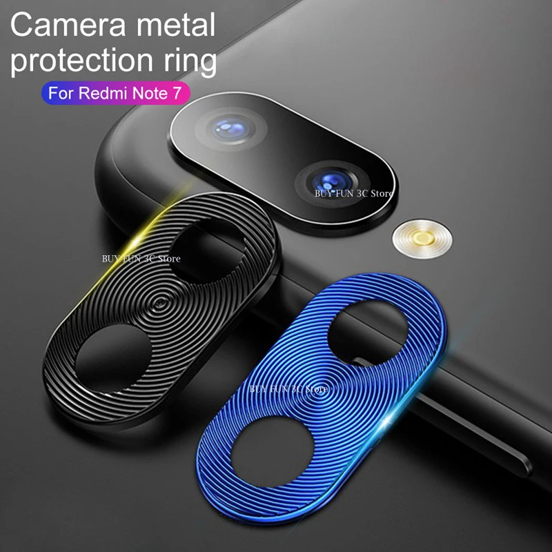 Кольцо для объектива камеры чехол Xiaomi Mi 9 8 SE mi mix 3 Redmi Note 7 Pro металлический