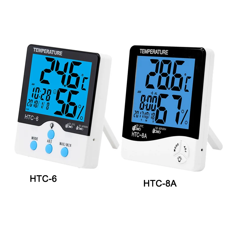 Термометр с монитором температуры и влажности большой ЖК-гигрометр дисплеем