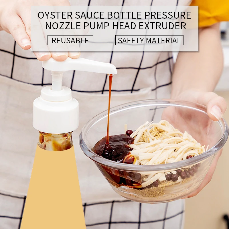 Сироп бутылки Сопло Давление масла опрыскиватель бытовой устричный соус