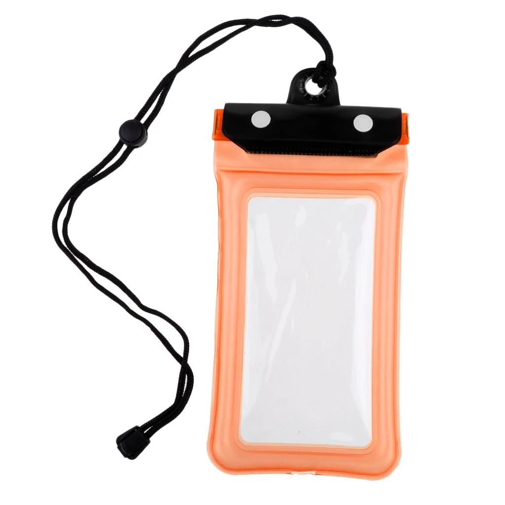 Double Locked Waterproof Phone Case Pouch Cover Holder Swimming Dive Dry Bag Fits Most Smart Phones up to 6.0