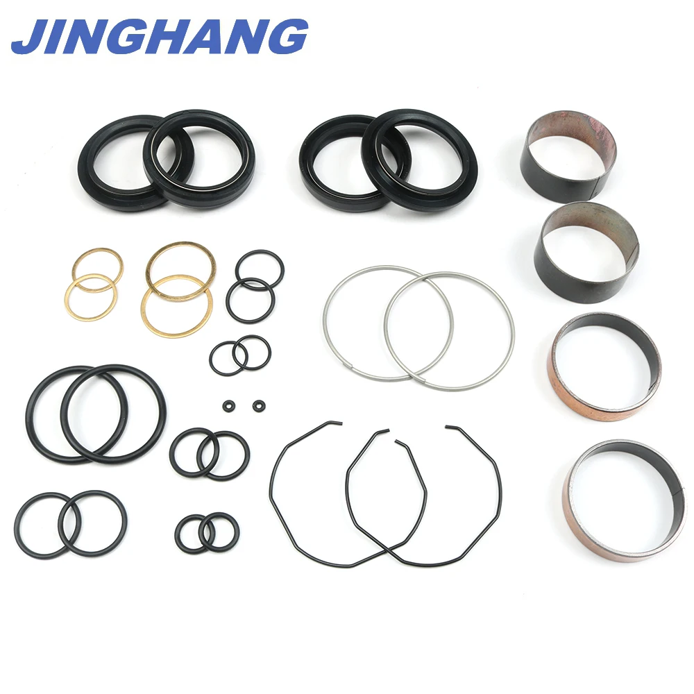 Fork Bushing Dust Oil Seal Rebuild Kit For Yamaha YZ250 1996-2003 YZ250f 2001-2003