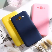 Funda de teléfono de silicona Simple suave Color caramelo para Samsung Galaxy J2 J3 J4 J5 J6 J7 Prime Plus Core Duo max 2017 2018 cubierta