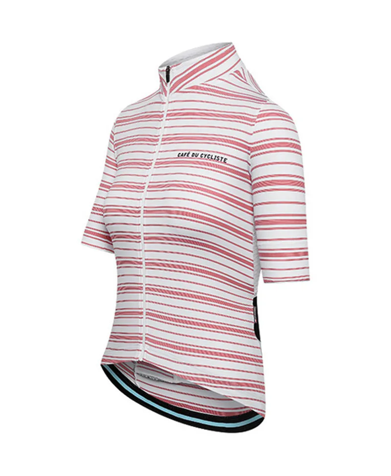 Jersey Кафе Du Cycliste женский топ с коротким рукавом велосипед рубашка Aero Высокое качество Велоспорт Джерси велосипед ciclismo взять на себя заказ - Цвет: Jersey